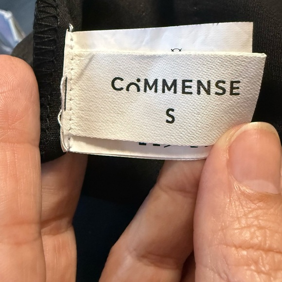 Commense Black Vest with Button Detail - Picture 10 of 11